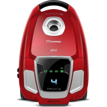 Inventor Epic EP-BG62 Ηλεκτρική Σκούπα 700W με Σακούλα 3.5lt Κόκκινη Inventor Epic EP-BG62 Ηλεκτρική Σκούπα 700W με Σακούλα 3.5lt Κόκκινη